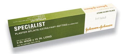 Specialist Plaster Splints X-Fast Setting 4 x15  Bx/50 product image