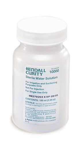 Sterile Water Solution 3.5oz 48 per case product image
