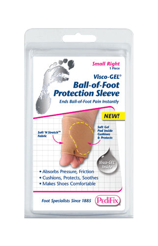 Visco-GEL Ball-of-Foot Protection Sleeve Small Right product image