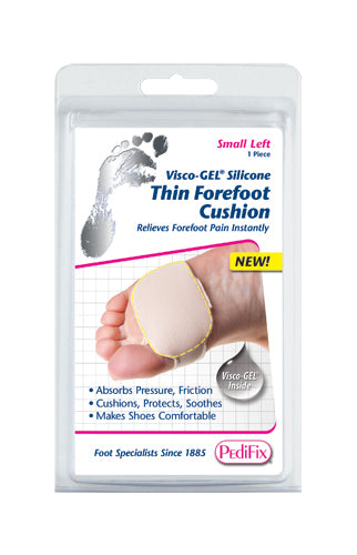 Visco-GEL Silicone Thin Forefoot Cushion Large Right product image