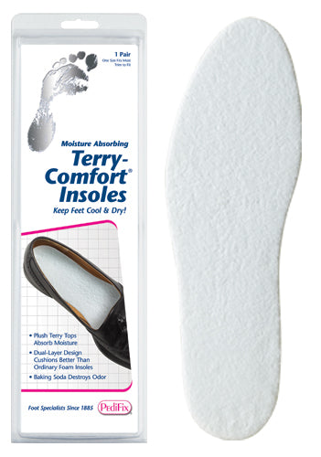Sockless Insoles w/Terry Comfort One Size Fits Most Pr product image