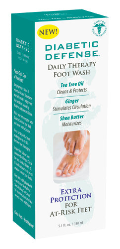 Diabetic Defense Daily Therapy Foot Wash  5.1 oz. Bottle product image