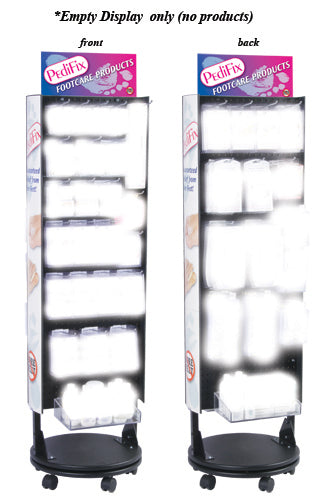 2-Sided Floor Spinner Display Empty (Display Only) product image