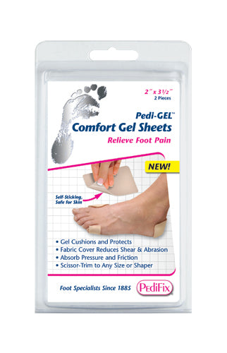 Pedi-Gel Comfort Gel Sheets 2 x3.5  (Pk/2) product image