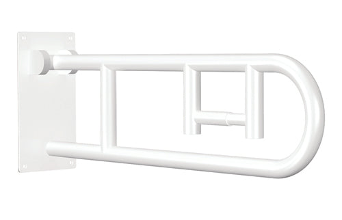 Flip-Up Grab Bar  White Powder Coat  w/ Integrated TPH product image