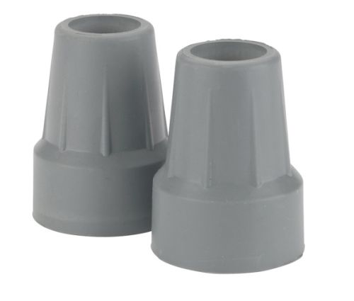 Crutch Tip  7/8  Grey  Pair Retail  (Blister Pack) product image