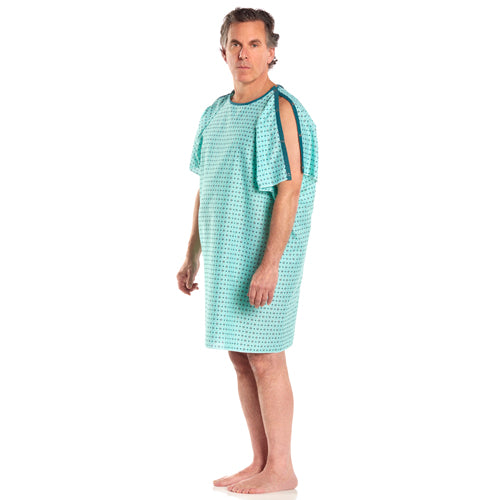 Patient I.V. Gown Geometric Print product image