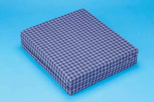 Foam Wheelchair Cushion Plaid 17.5 x19.5 x2-7/8 Comp Foam product image
